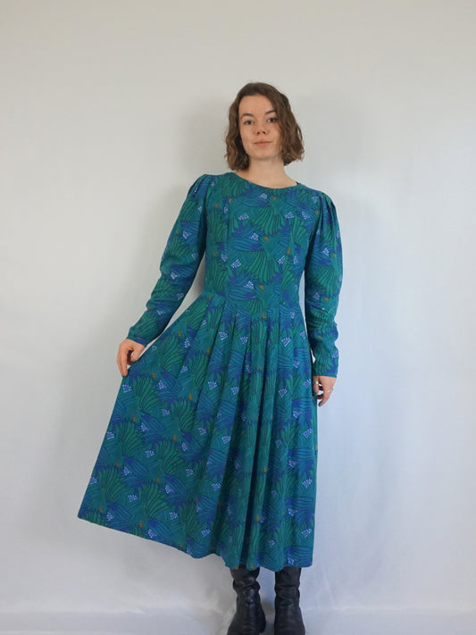 Adini Puff Sleeve Dress - M