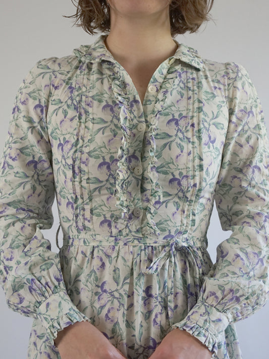 Laura Ashley Lilac Berry Dress - XS/S