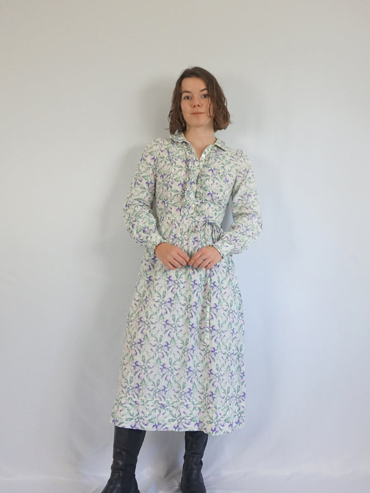 Laura Ashley Lilac Berry Dress - XS/S