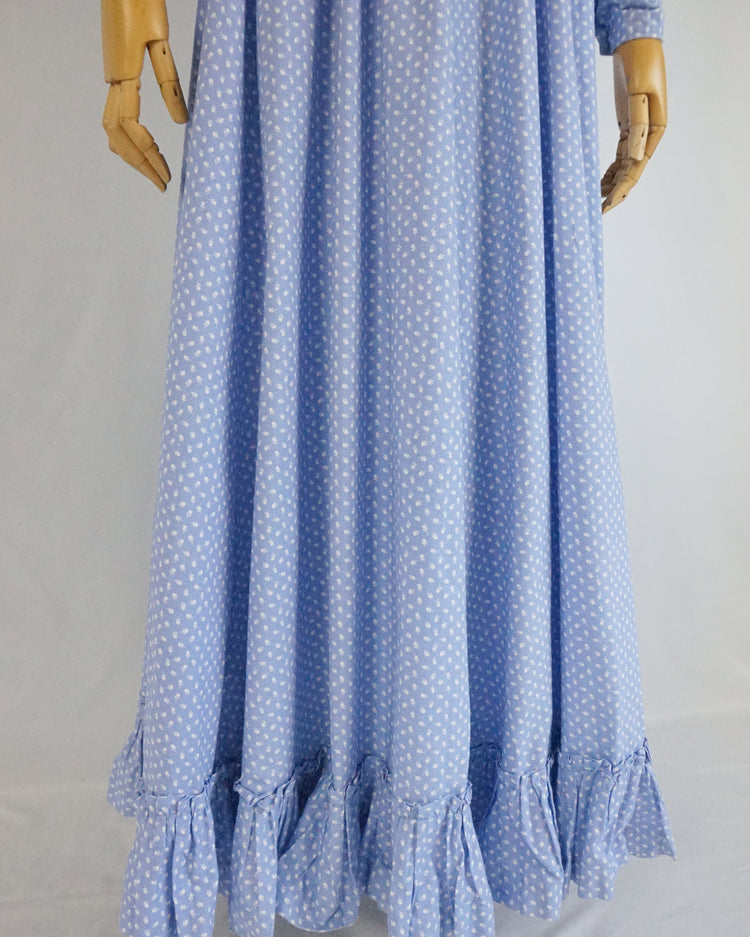 Laura Ashley Light Blue Maxi Dress - XS