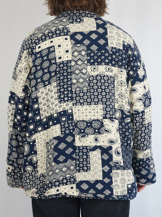 Phool Patchwork Quilted Jacket - XL