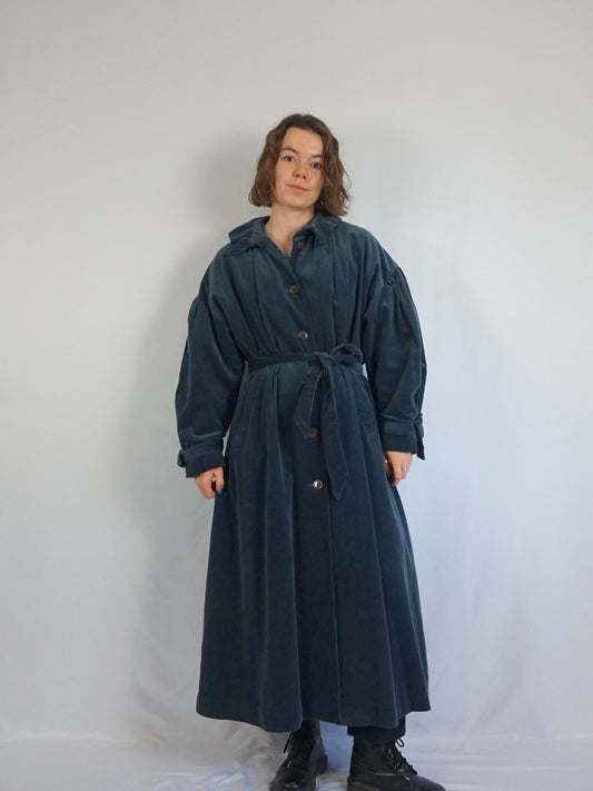 Laura Ashley Corduroy Coat - XL