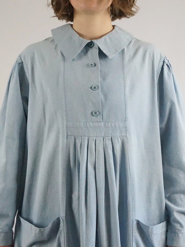 Laura Ashley Farmer's Smock Dress - L