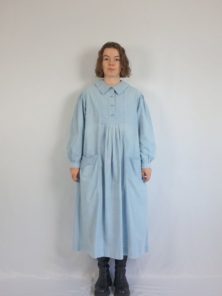 Laura Ashley Farmer's Smock Dress - L