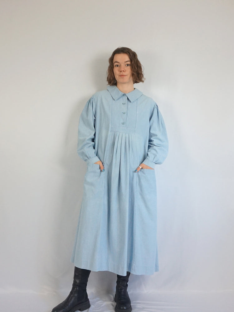 Laura Ashley Farmer's Smock Dress - L