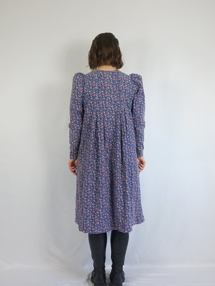 Laura Ashley Puff Sleeve Dress - S