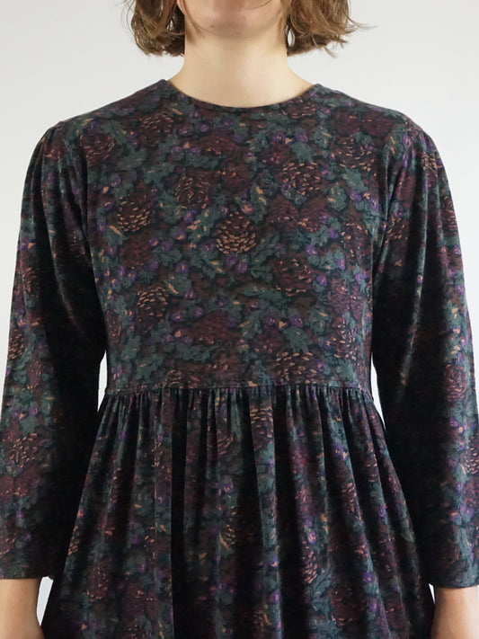 Laura Ashley Pine Cone Dress - M