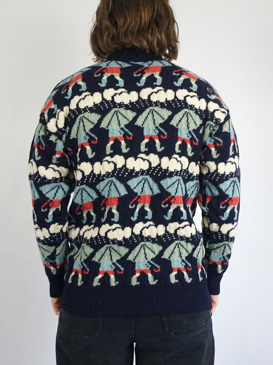Tulchan Umbrella & Raincloud Jumper - S