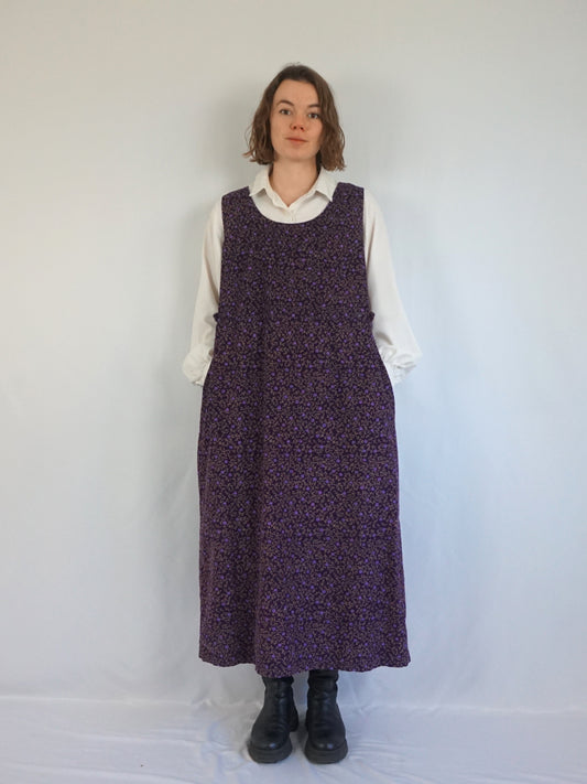 Ditsy Floral Corduroy Dress - XL