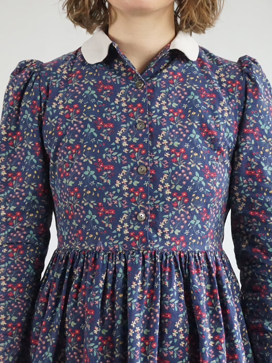 Laura Ashley Floral Collared Dress - S