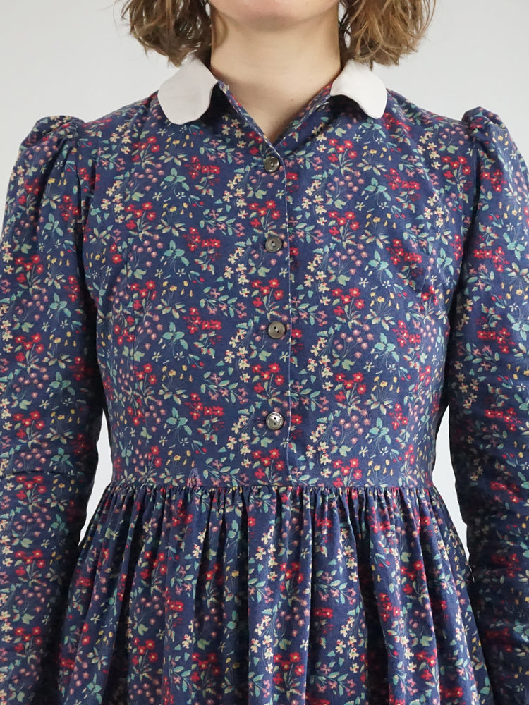 Laura Ashley Floral Collared Dress - S