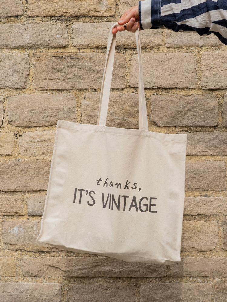Thanks, It's Vintage Tote Bag
