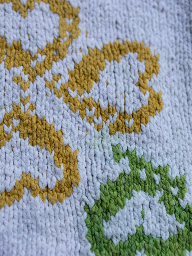 90s Amano Colourful Heart Cardigan - XL