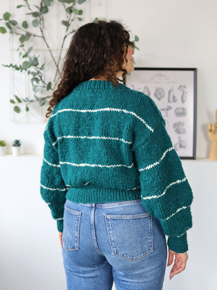 The Balloon Sleeve Jumper - L