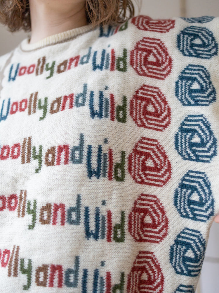 90s Woolly and Wild Sheep Jumper - XL