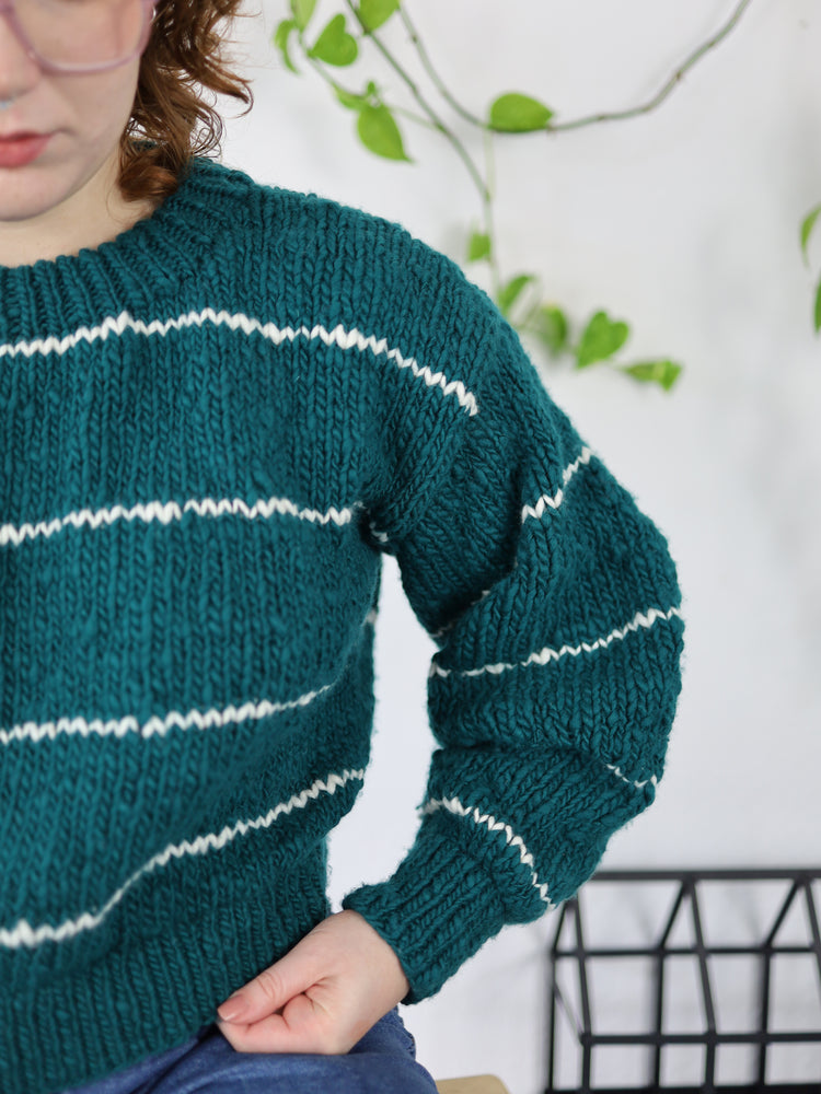 The Balloon Sleeve Jumper - L