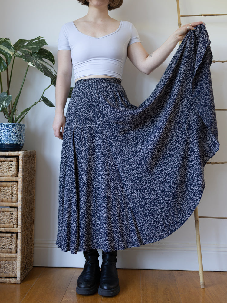 Laura Ashley Maxi Circle Skirt - 27"