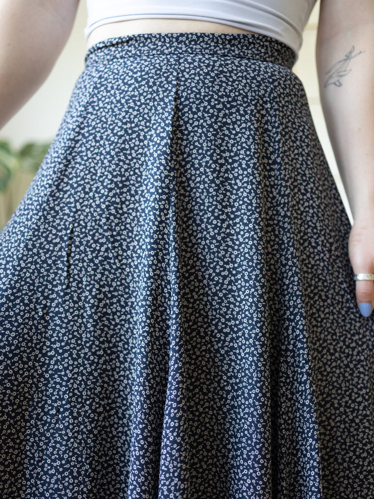 Laura Ashley Maxi Circle Skirt - 27"