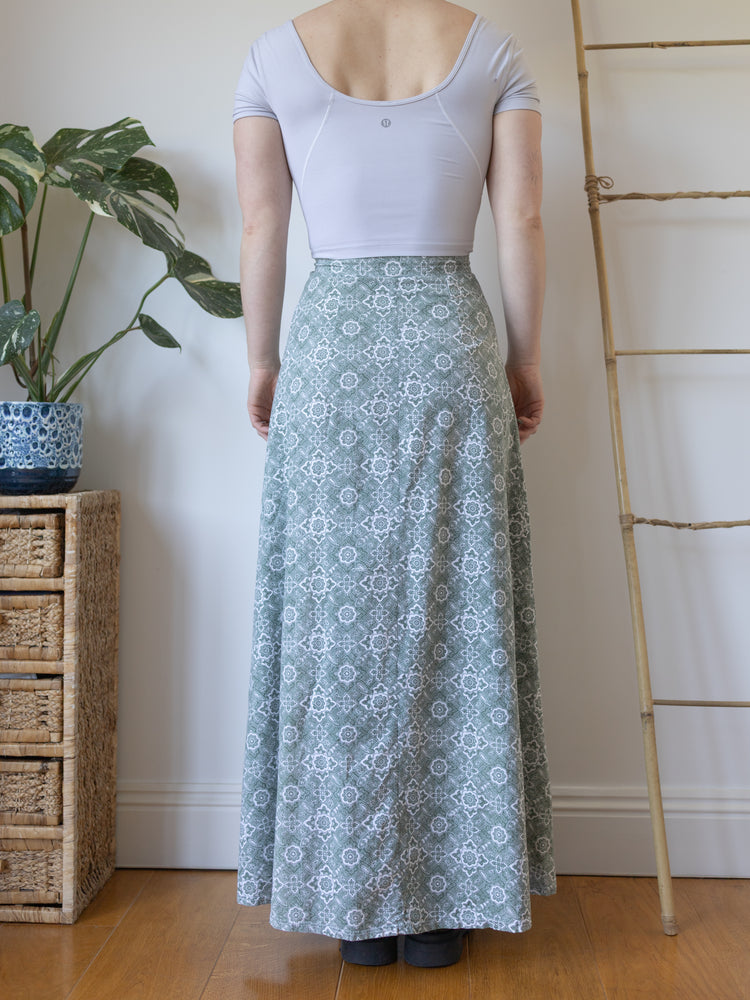 70s Laura Ashley Maxi Skirt - 26"