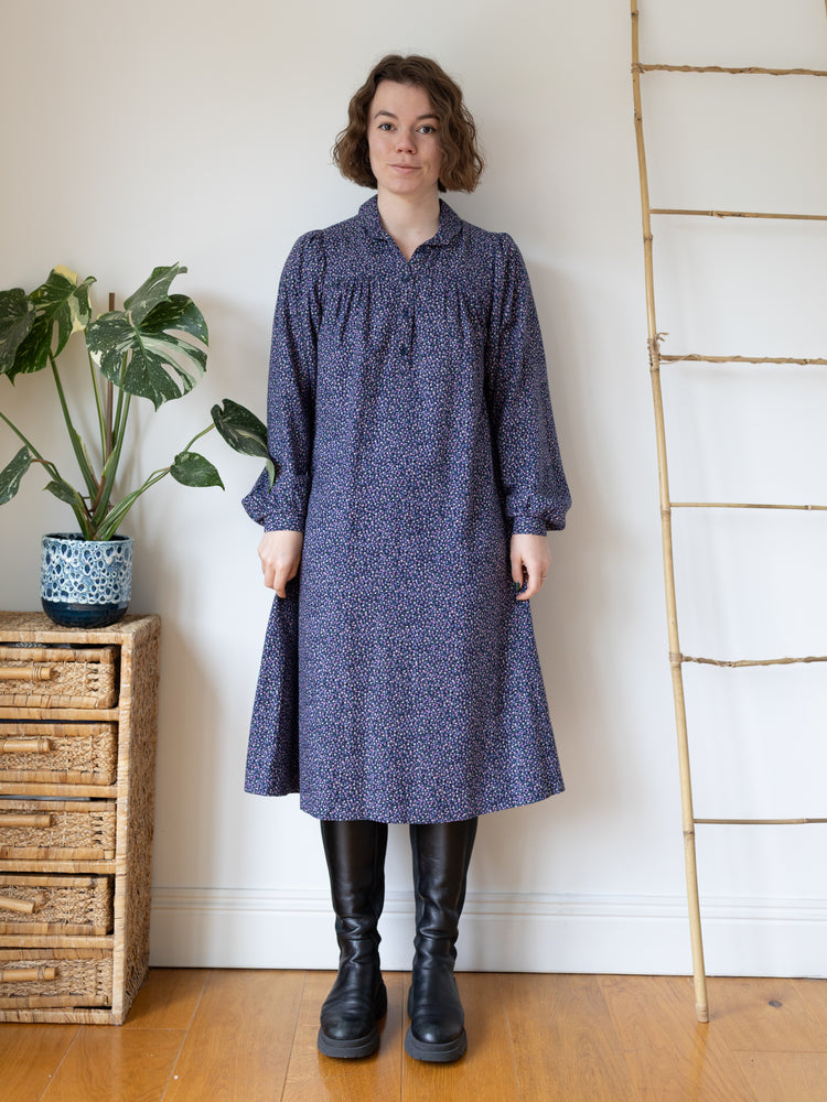 Ditsy Floral Smock Dress - M
