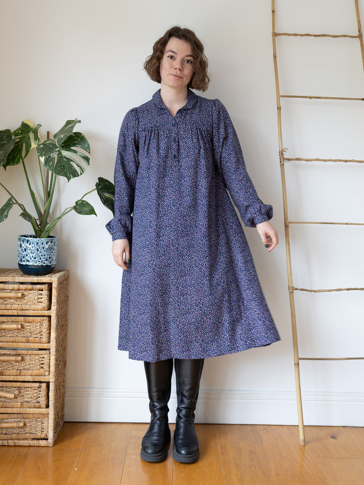 Ditsy Floral Smock Dress - M