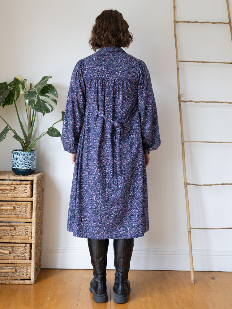 Ditsy Floral Smock Dress - M