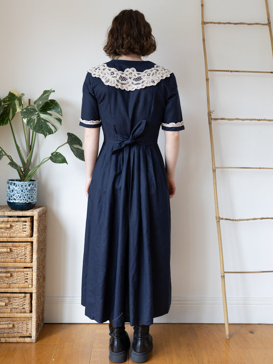 Laura Ashley Sailor Dress - M