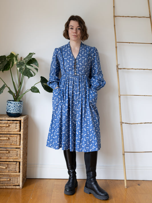 Origins Quilted Midi Dress - S