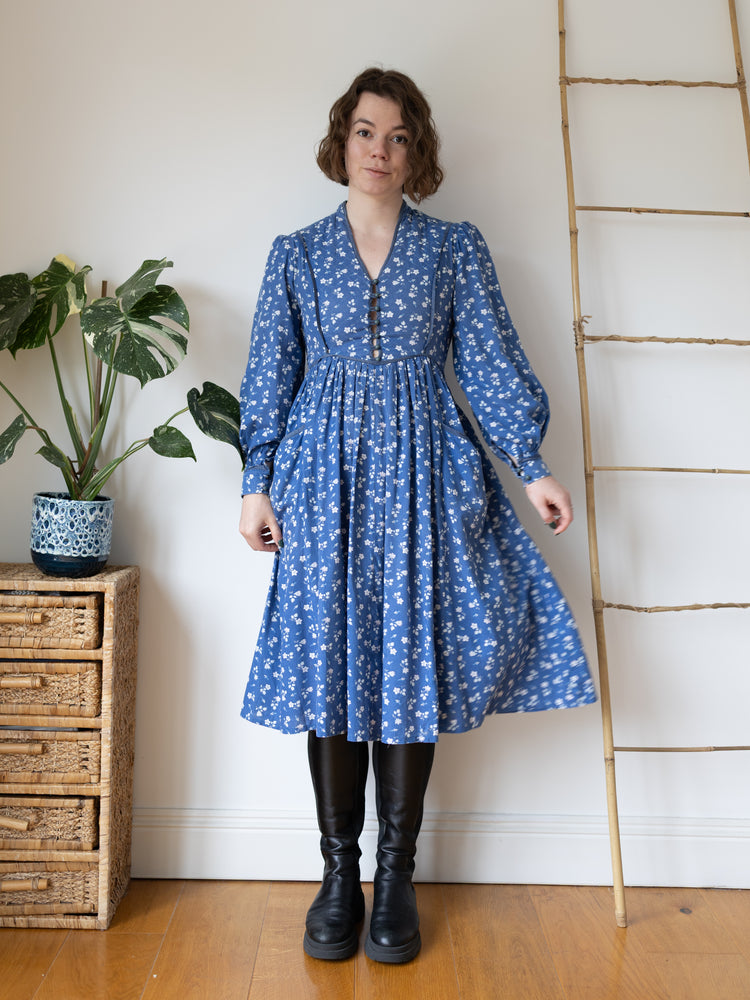 Origins Quilted Midi Dress - S