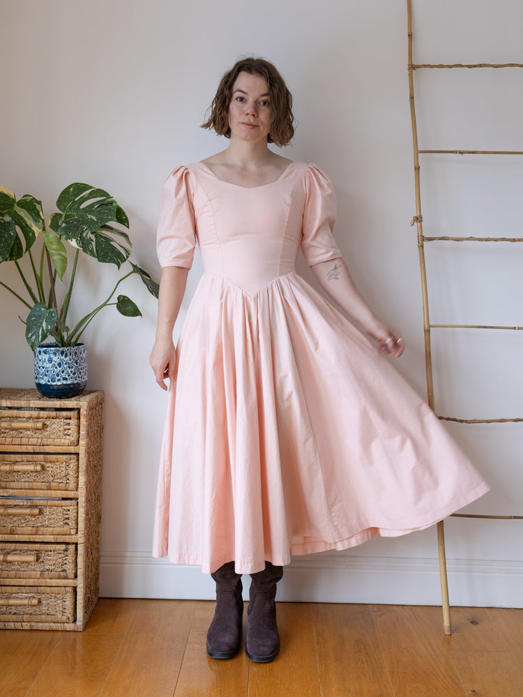 Laura Ashley Bustle Back Dress - S
