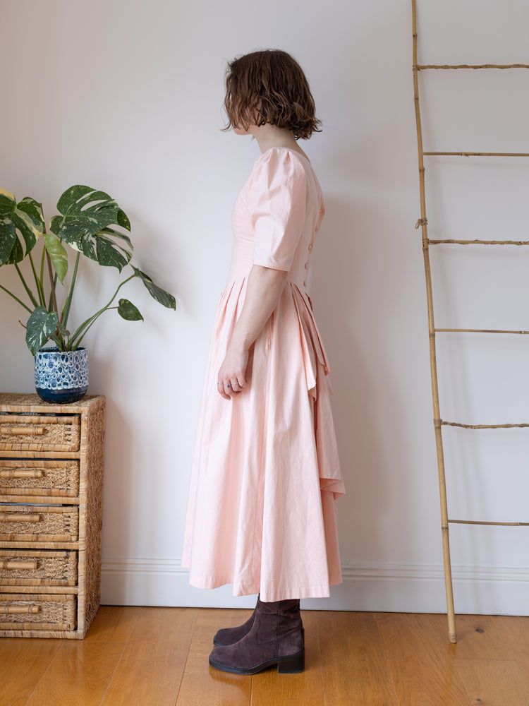 Laura Ashley Bustle Back Dress - S