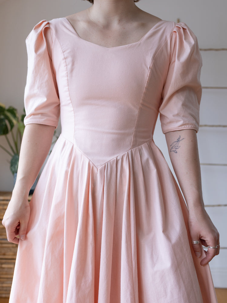 Laura Ashley Bustle Back Dress - S