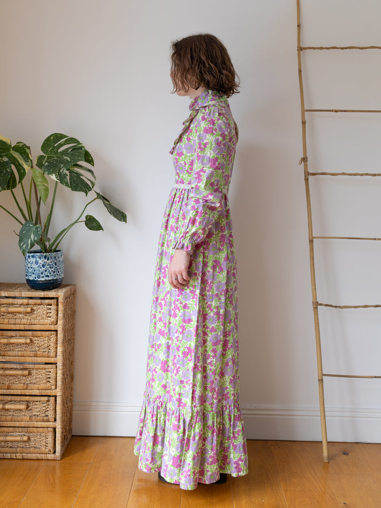 Samuel Sherman Floral Prairie Dress - S