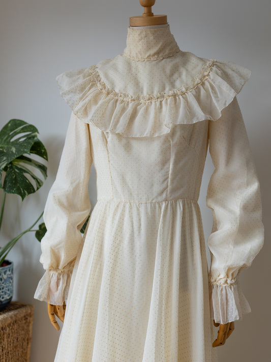 Romantic Prairie Wedding Dress - XS/S