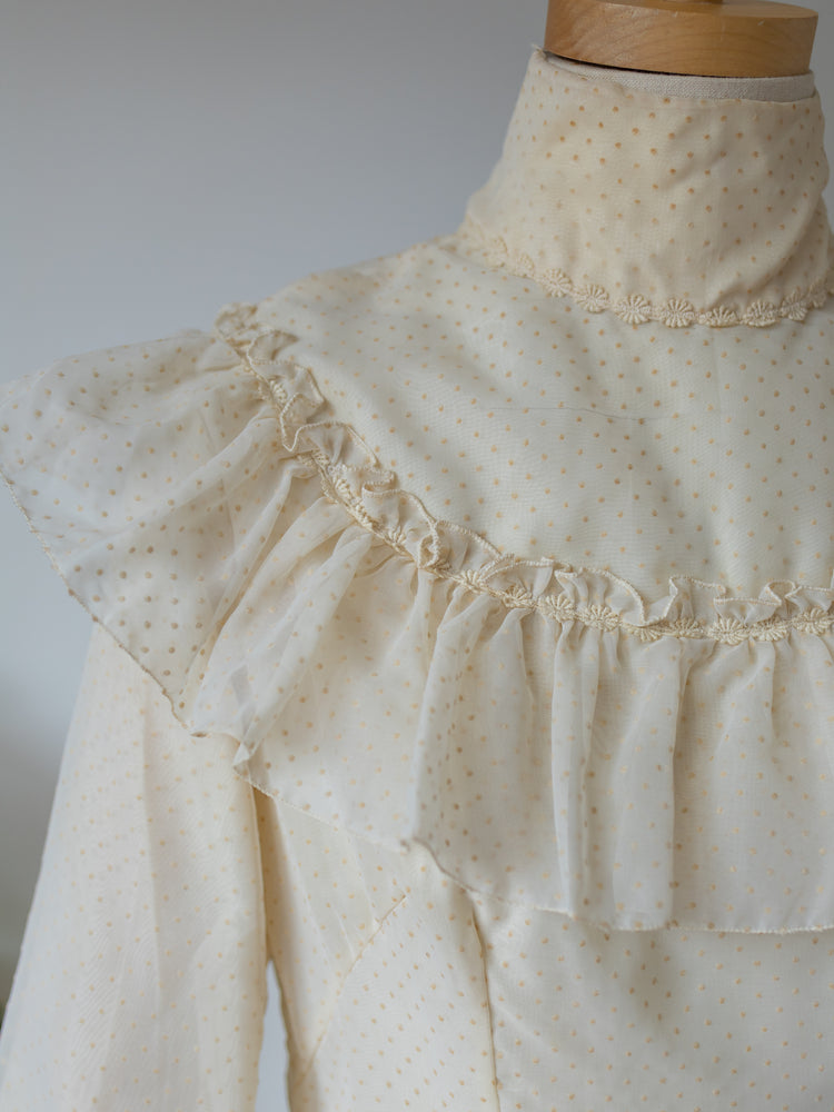 Romantic Prairie Wedding Dress - XS/S