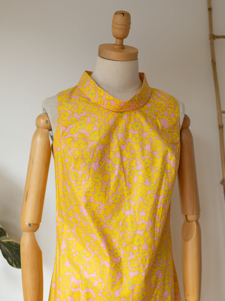 Flower Power Mini Mod Dress - XS