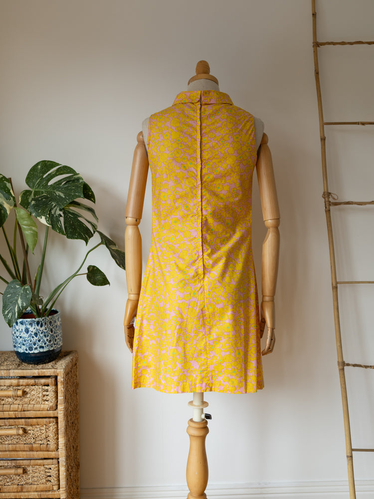 Flower Power Mini Mod Dress - XS