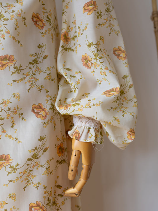Quad Balloon Sleeve Dress - XS