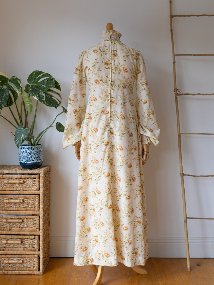 Quad Balloon Sleeve Dress - XS