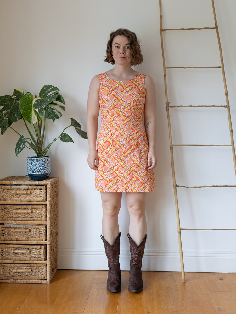 Flower Power Mini Dress - S