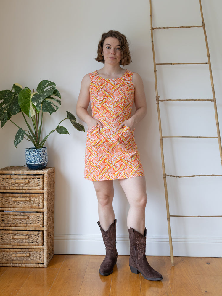 Flower Power Mini Dress - S