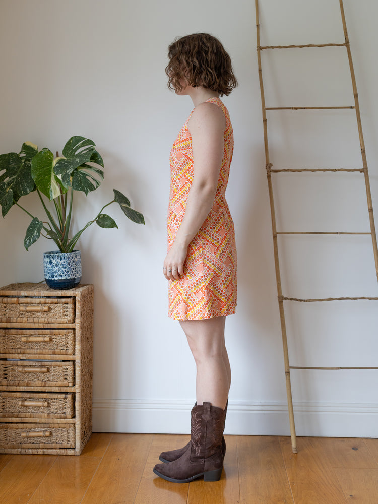 Flower Power Mini Dress - S