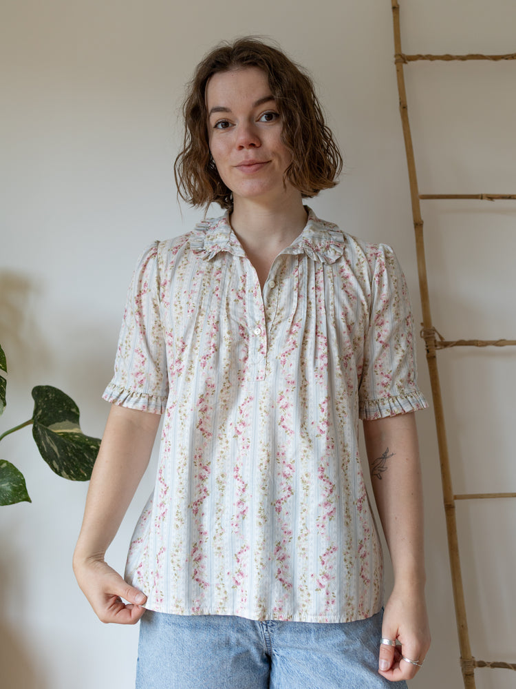 Laura Ashley Smock Shirt - S