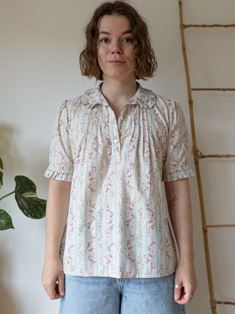 Laura Ashley Smock Shirt - S