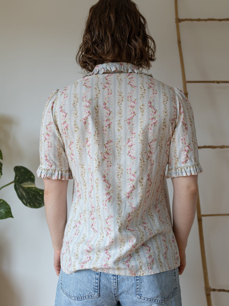 Laura Ashley Smock Shirt - S