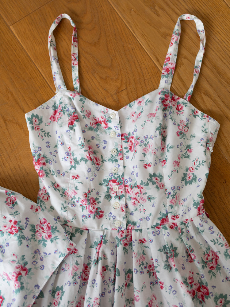 Laura Ashley Sun Dress with Matching Bloomers - XS