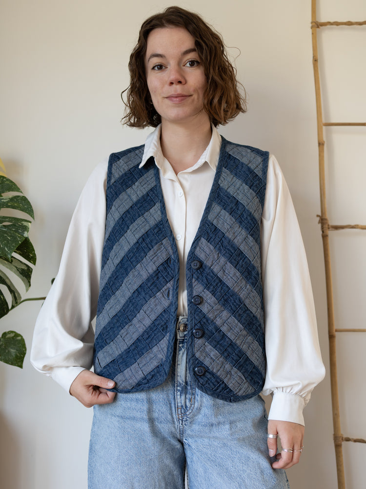 Orvis Denim Waistcoat - M