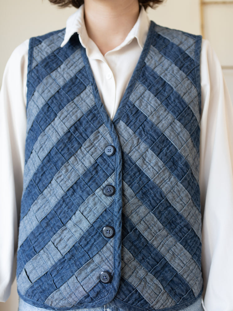 Orvis Denim Waistcoat - M