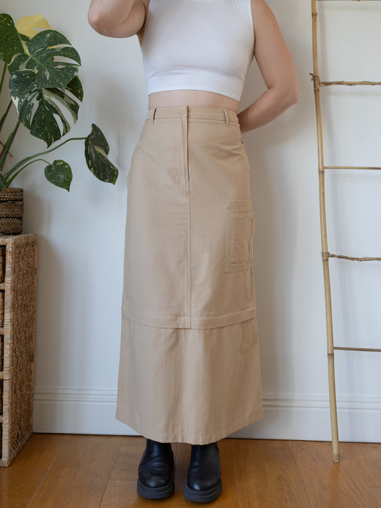 St Michael Cargo Maxi Skirt - 31"
