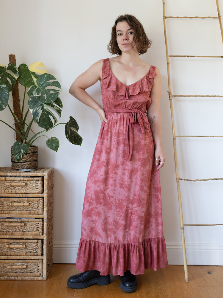 90s Tie Dye Maxi Dress - M